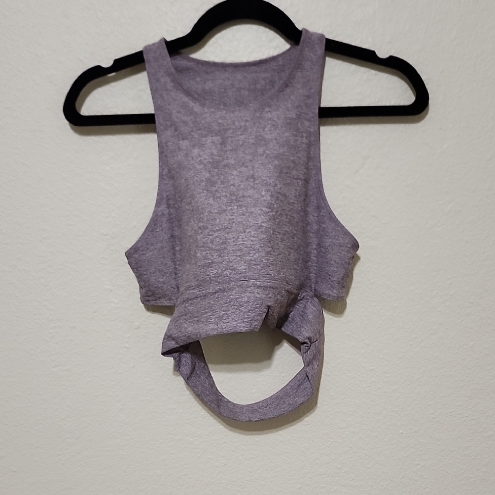 Heather Gray Sports Bra